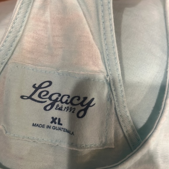 Light Blue Graphic Tank Top Matt Stillwell - Picture 4 of 6